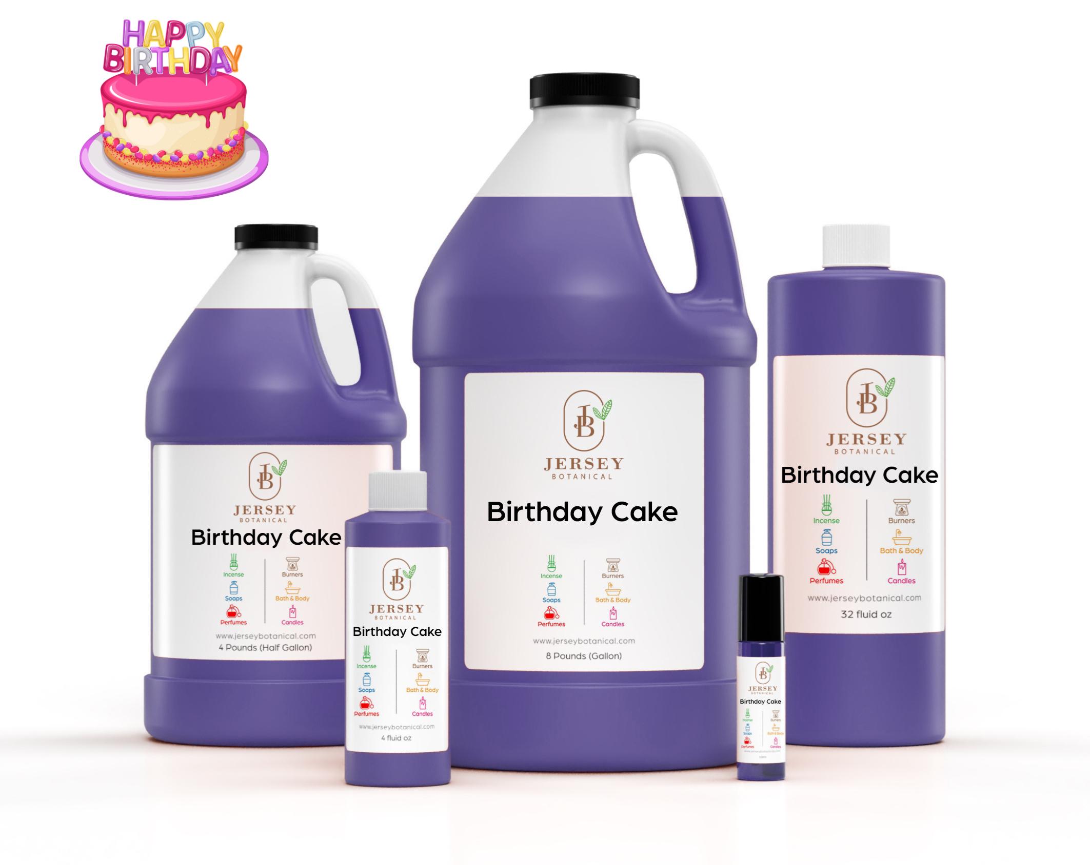 Birthday Cake Fragrance Oil Scented Oils For Body, Soap Making, Candle Making, Lotion, Perfume, Diffuser BUY 4 GET 2 FREE