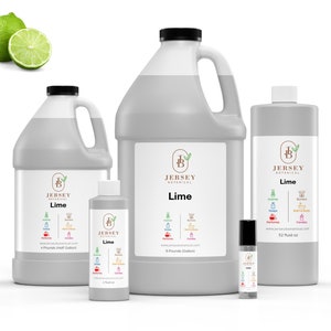Lime Fragrance Oil Scented Oils For Body, Soap Making, Candle Making, Lotion, Perfume, Diffuser BUY 4 GET 2 FREE