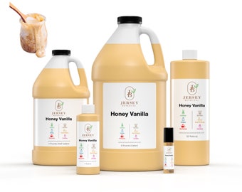 Honey Vanilla Fragrance Oil Scented Oils For Body, Soap Making, Candle Making, Lotion, Perfume, Diffuser BUY 4 GET 2 FREE
