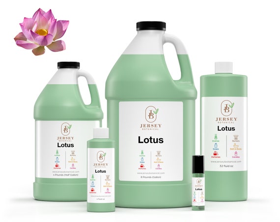 Lotus Fragrance Oil Scented Oils For Body, Soap Making, Candle Making, Lotion, Perfume, Diffuser BUY 4 GET 2 FREE