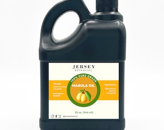 Marula Oil 2lb. Cold Pressed 100% Pure Natural Raw Virgin Unrefined For Hair, Skin, Face, DIY