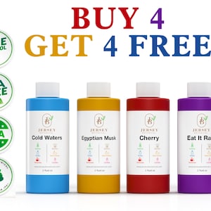 Fragrance Oil 2 oz. Scented Oils For Body, Soap Making, Candle Making, Lotion, Perfume, Diffuser. BUY 4 GET 4 FREE