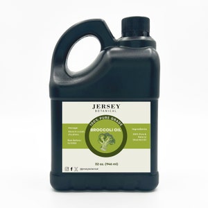 Broccoli Seed Oil 2lb. Cold Pressed 100% Pure Natural Raw Virgin Unrefined For Hair, Skin, Face, DIY