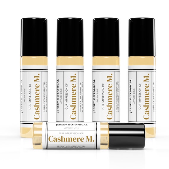 Cashmere M. EAU Designer Fragrance Oil Type Scented Oils For Body Oil Men, Women, Perfume & Cologne and Diffusers | Luxury Line