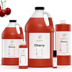Cherry Fragrance Oil Scented Oils For Body, Soap Making, Candle Making, Lotion, Perfume, Diffuser BUY 4 GET 2 FREE
