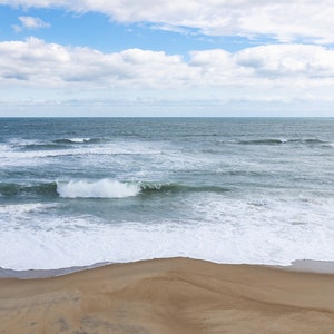 Krajobraz brzegu plaży