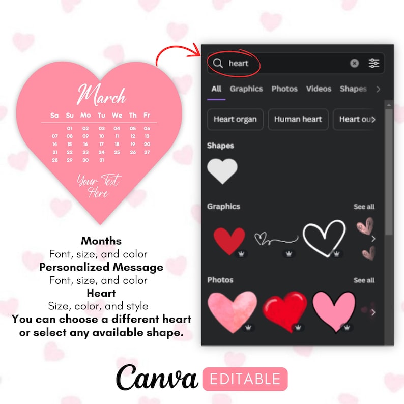 Heart Cake Topper December Calendar, Burn Away Calendar 2026,calendar ...
