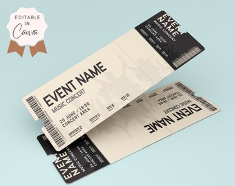 Concert Ticket | Personalized Event | Theater Show | Live Performance | Surprise voucher | Birthday Gift | Memorabilia