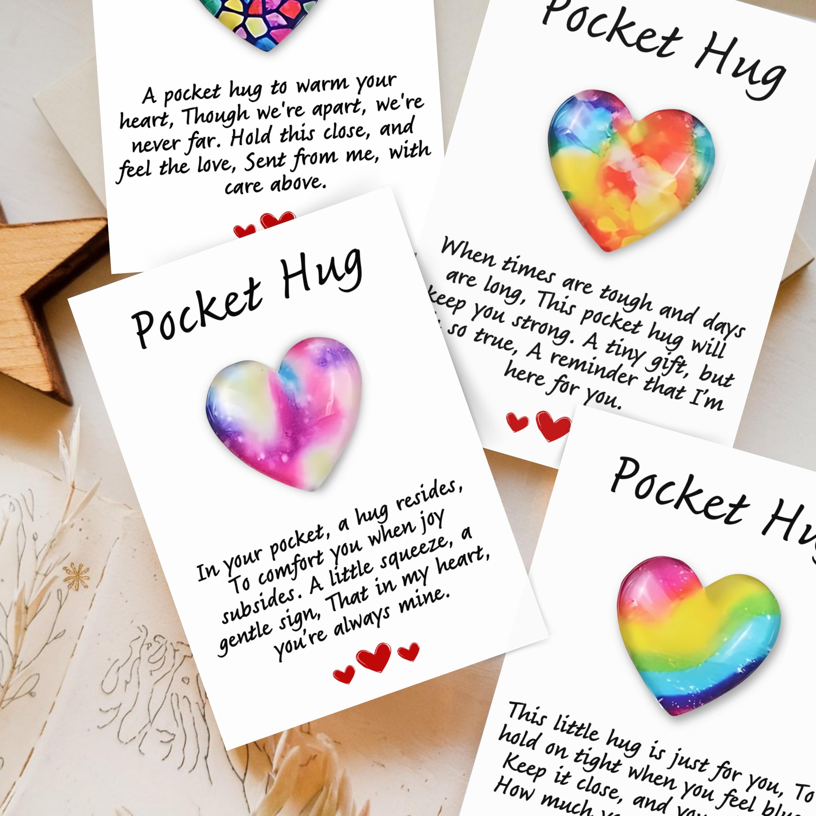 Pocket Hug Card Tag, Pocket Hug Token Cards, Memory Backing Cards ...