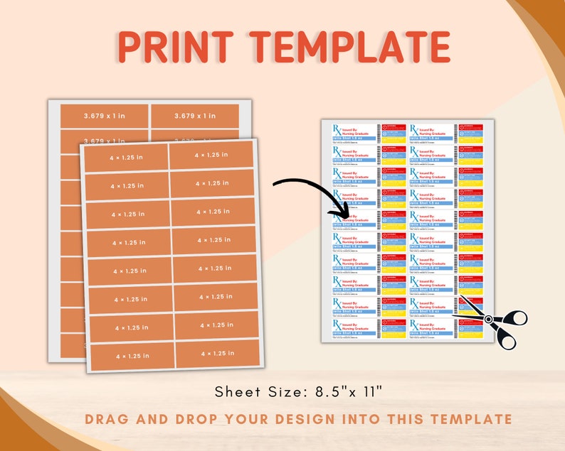 Jello Syringe RX Labels Jello Syringe Nurse Party Favors Etsy