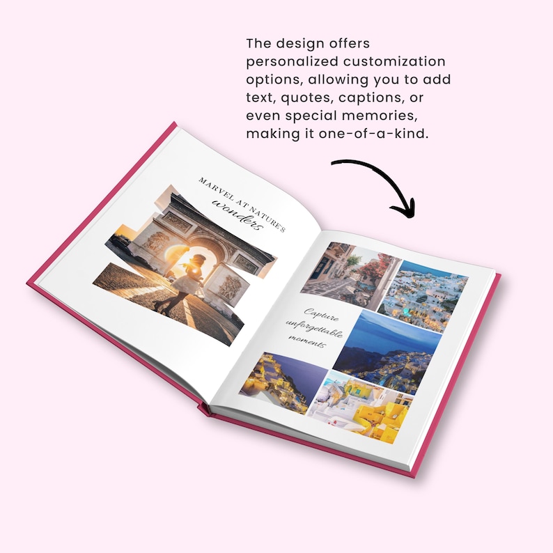 65 Travel Photo Book Templates, Travel Print Photo Book Covers Fully
