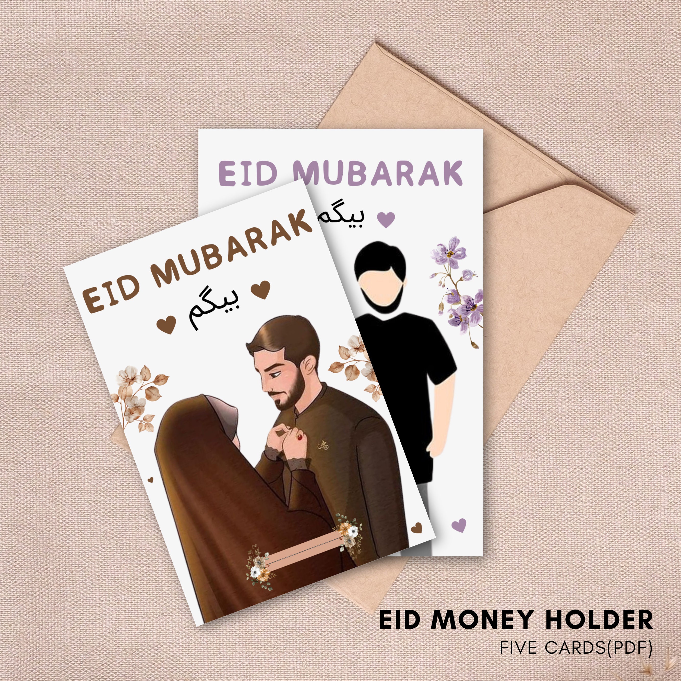 30st Eid Mubarak Enveloppen voor Geld, Eid Mubarak Cadeaukaarten 4 Ontwerpen Ramadan Geldhouder Geldenveloppen voor Kinderen Ramadan Vakantie Moslim Feestvieringen Decoraties