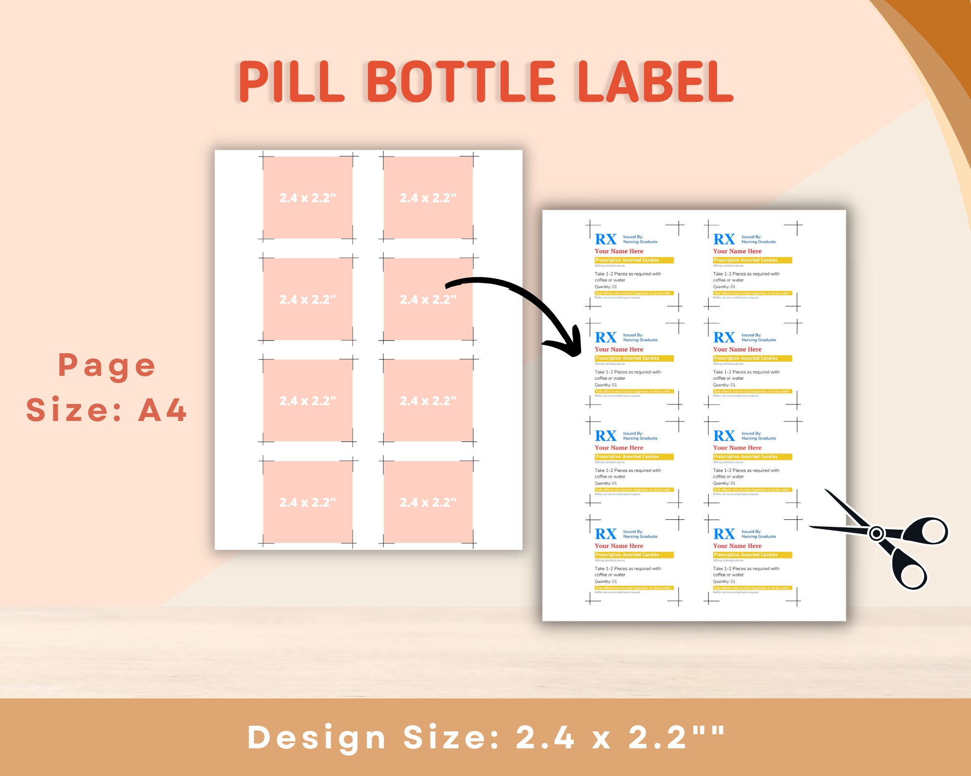 Pill Bottle Label Template Ccalcalanorte Pill Bottle Label Template Ccalcalanorte