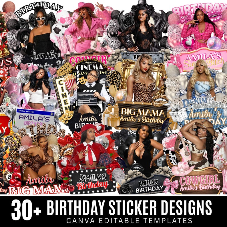 Styrofoam Cup Sticker Template, All Zodiac Signs, 30+Birthday Sticker Template Cheetah, Cowgirl Casino Y2k Design Taurus Season Birthday Cup