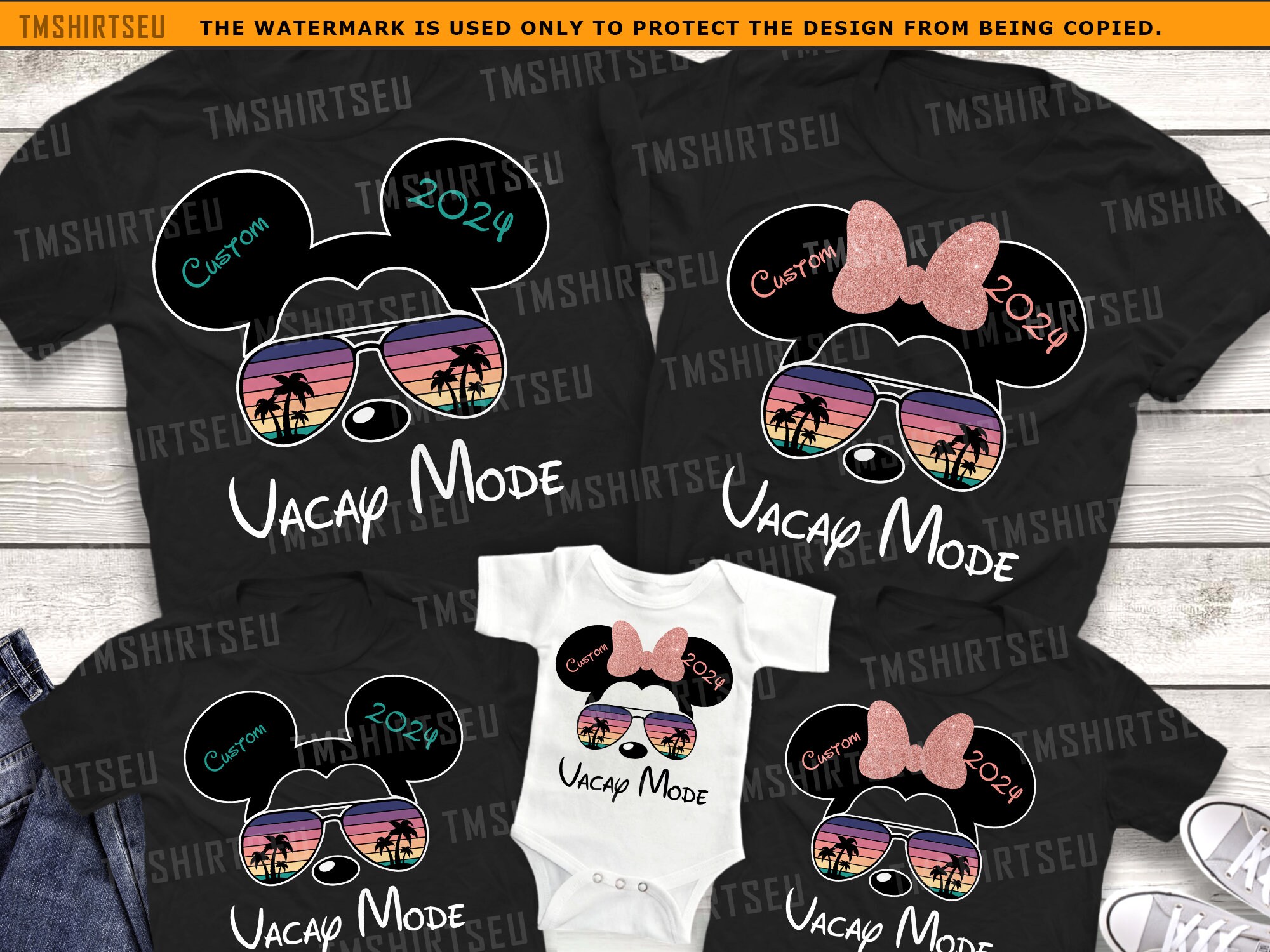 Discover Disney Family Trip 2024 Shirts, Disney Vacation shirts, Vacy mode Mickey and Minnie Shirts
