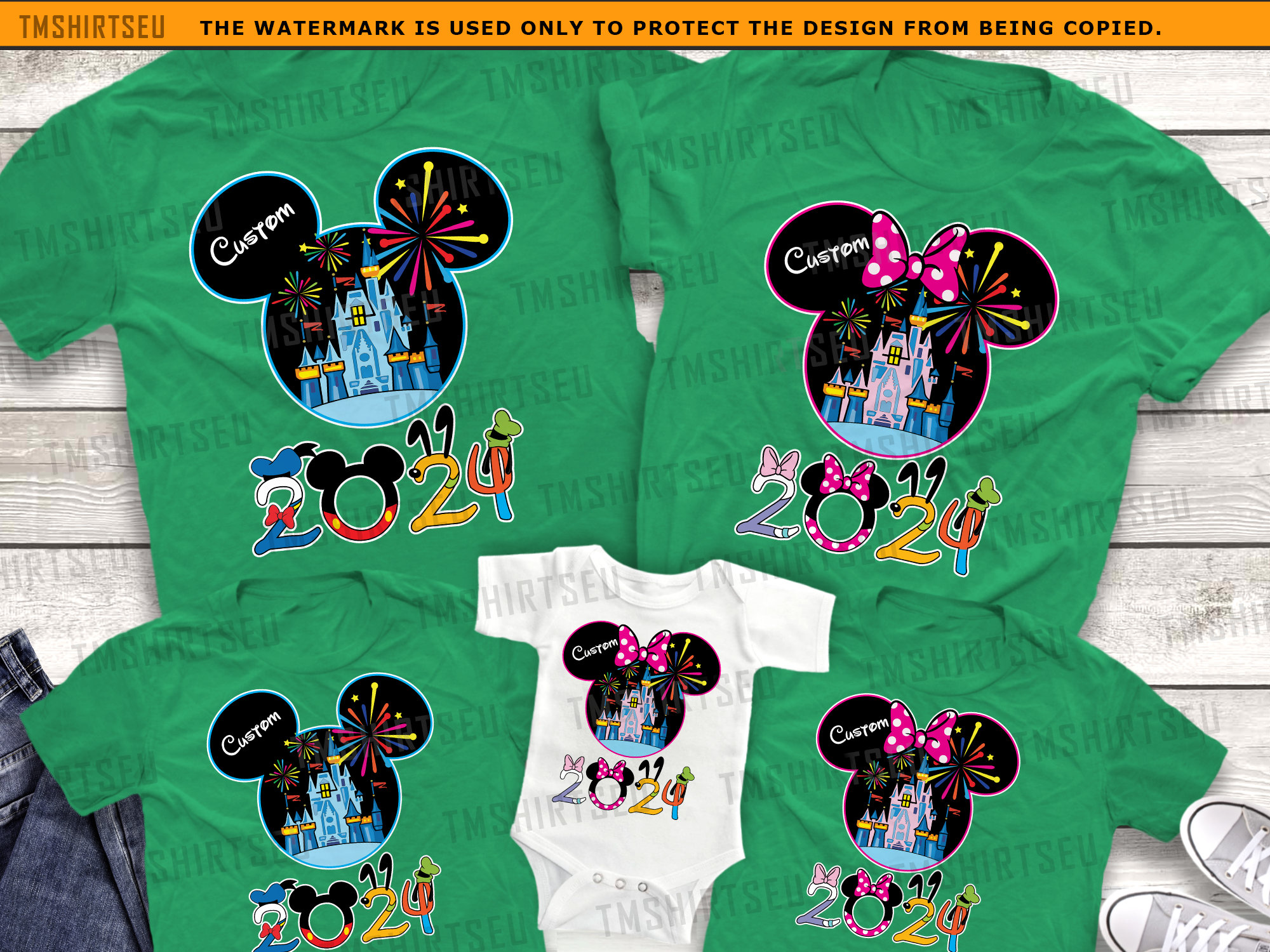 Personalized Disneyland Family 2024 Shirts, Disney Family Shirts