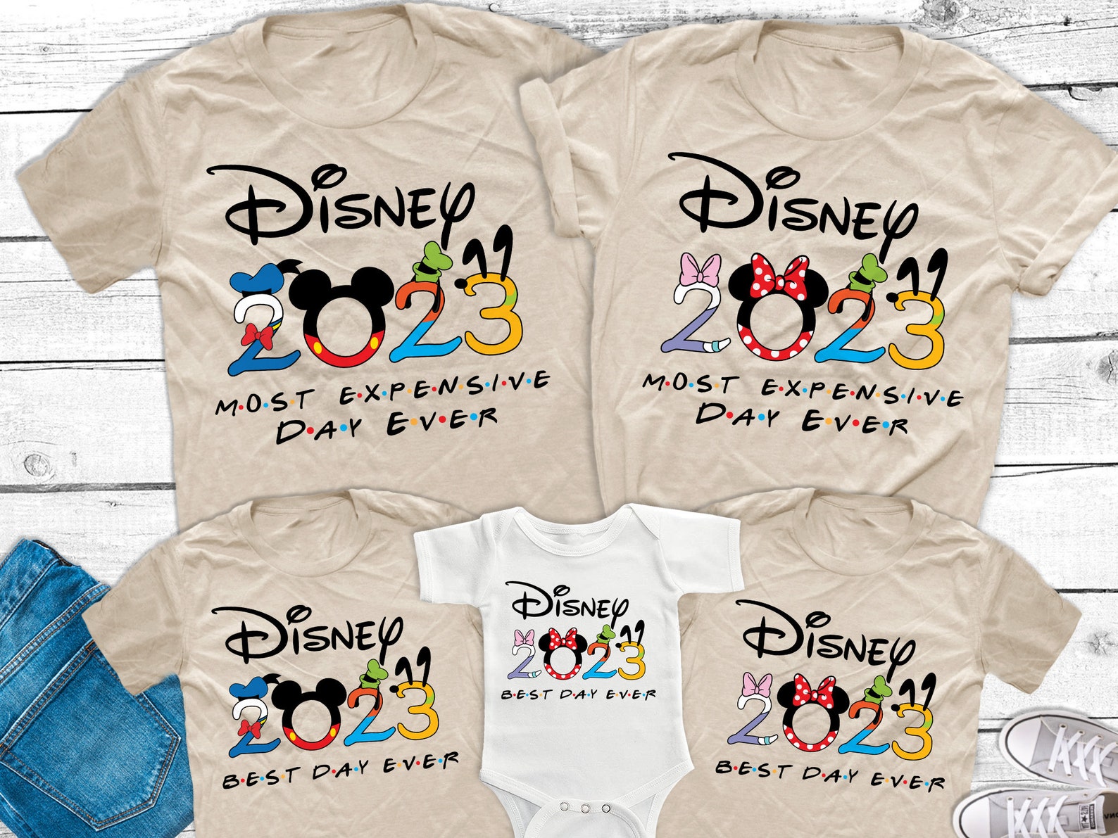 Disney Friends 2023 Shirts Disneyland Shirts Disneyworld - Etsy