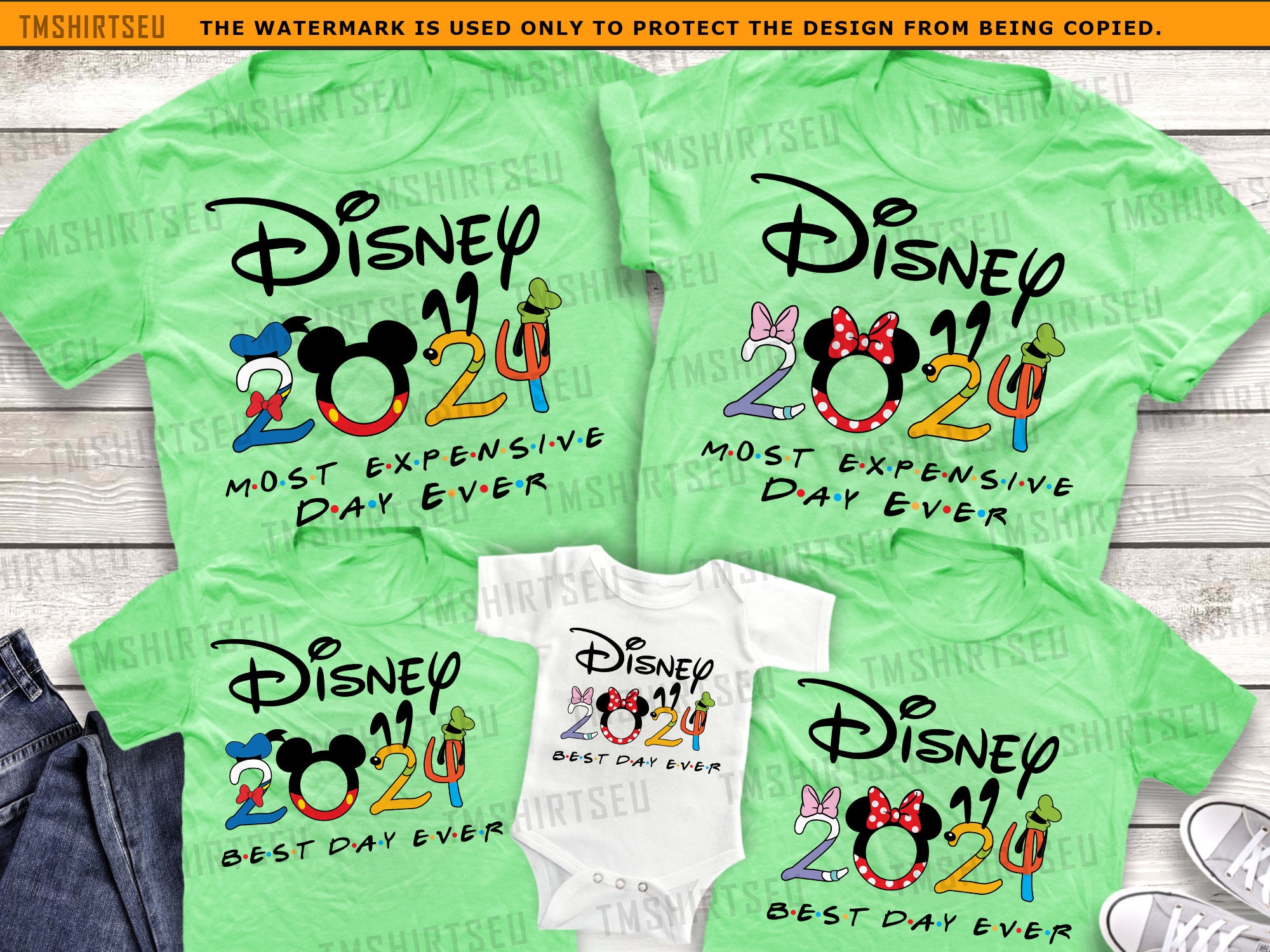 Disney Friends 2024 Shirts, Mickey and Minnie Shirts, Disneyland