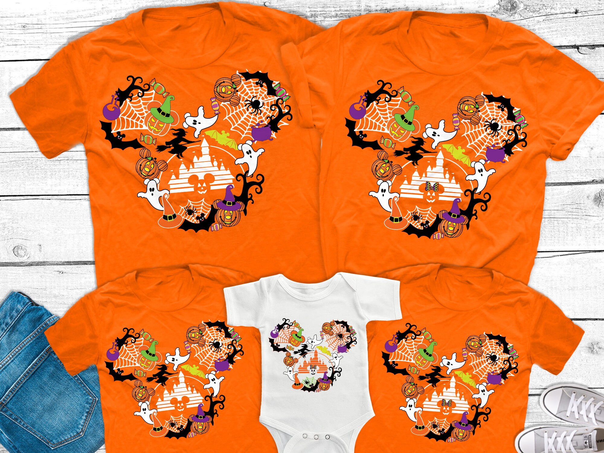 Discover Disney Halloween Family Shirts, Disney Halloween matching shirts