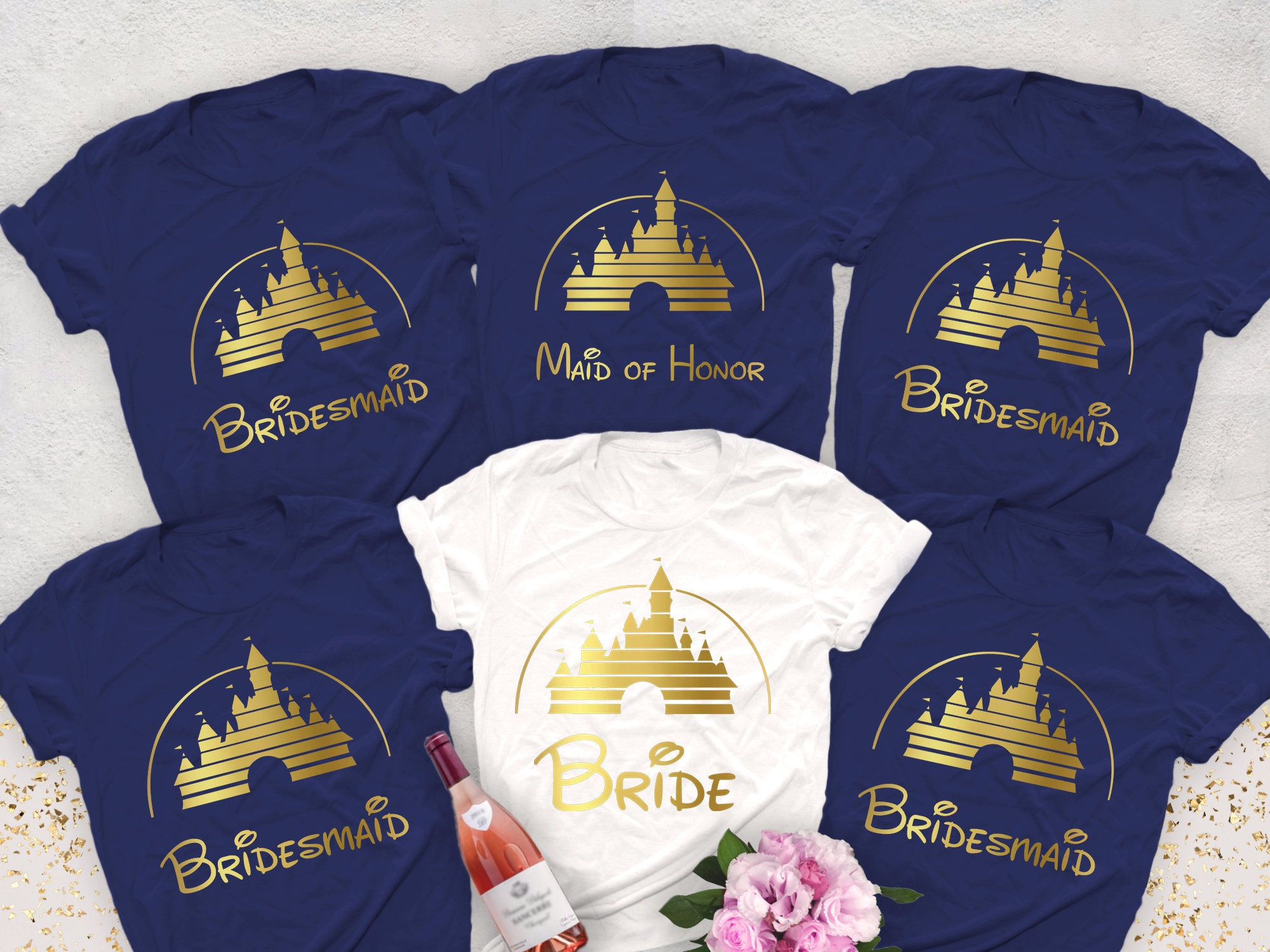 Disney Bachelorette Party JGA Braut Party Gruppen T-Shirt Disney Bachelorette Party JGA Braut Party Gruppen T-Shirt