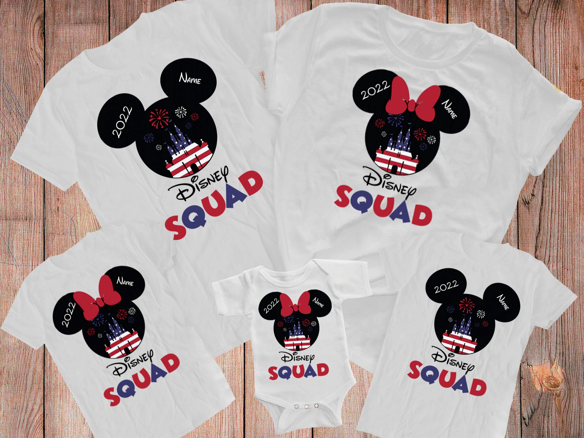 Disney Squad Mickey Und Minnie Disneyland Urlaub 2022 Familien Disney Squad T-Shirt Disney Squad Mickey Und Minnie Disneyland Urlaub 2022 Familien Disney Squad T-Shirt