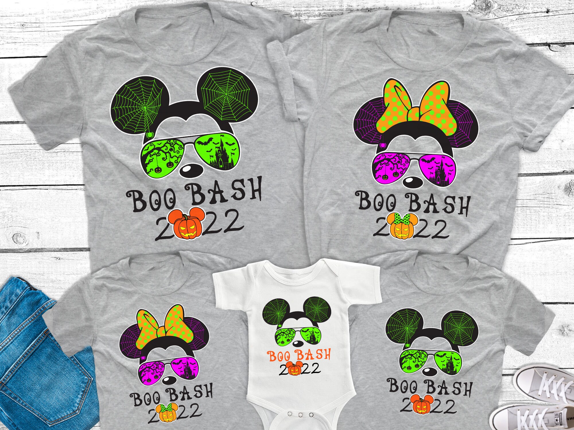 Discover Disney Mickey and Minnie Halloween Shirts, Disney Halloween matching shirts
