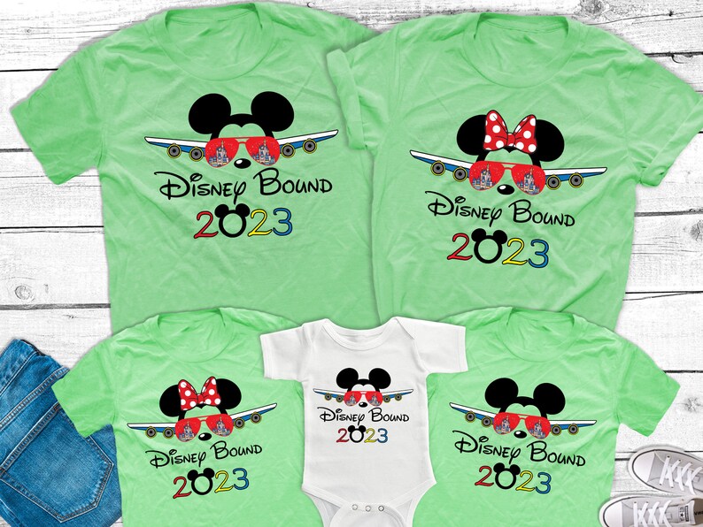 Disney Bound 2023 Shirts Disney Family Shirts Disney Couple Etsy
