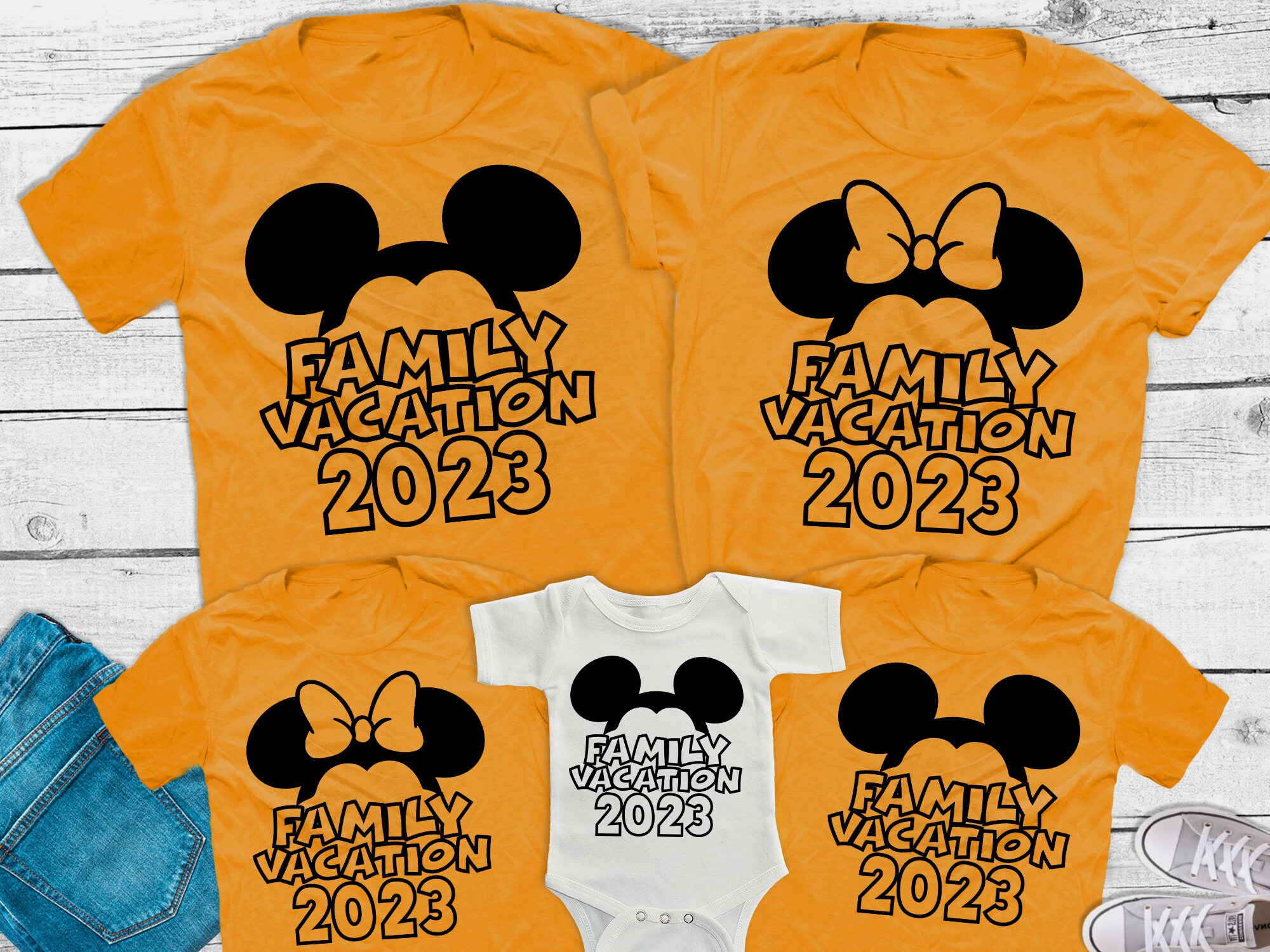 Disney Family Vacation 2023 Shirts, Disney Family shirts, Disney couple