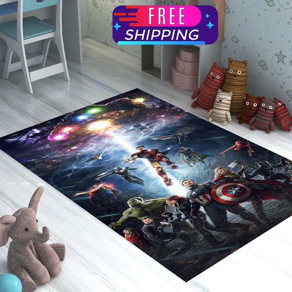 Avengers Rug - Etsy