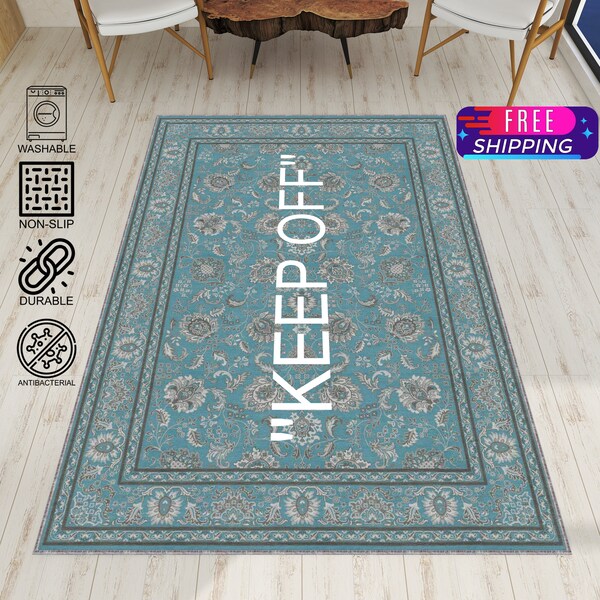 Off White Ikea Keep off Rug Etsy