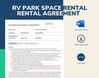 Rv Camper Lease - Etsy