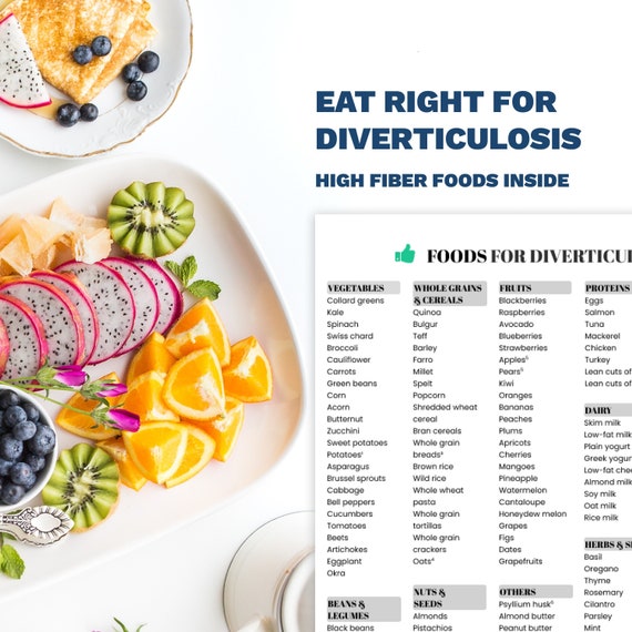 Diverticular Disease and Diet, PDF, Dietary Fiber