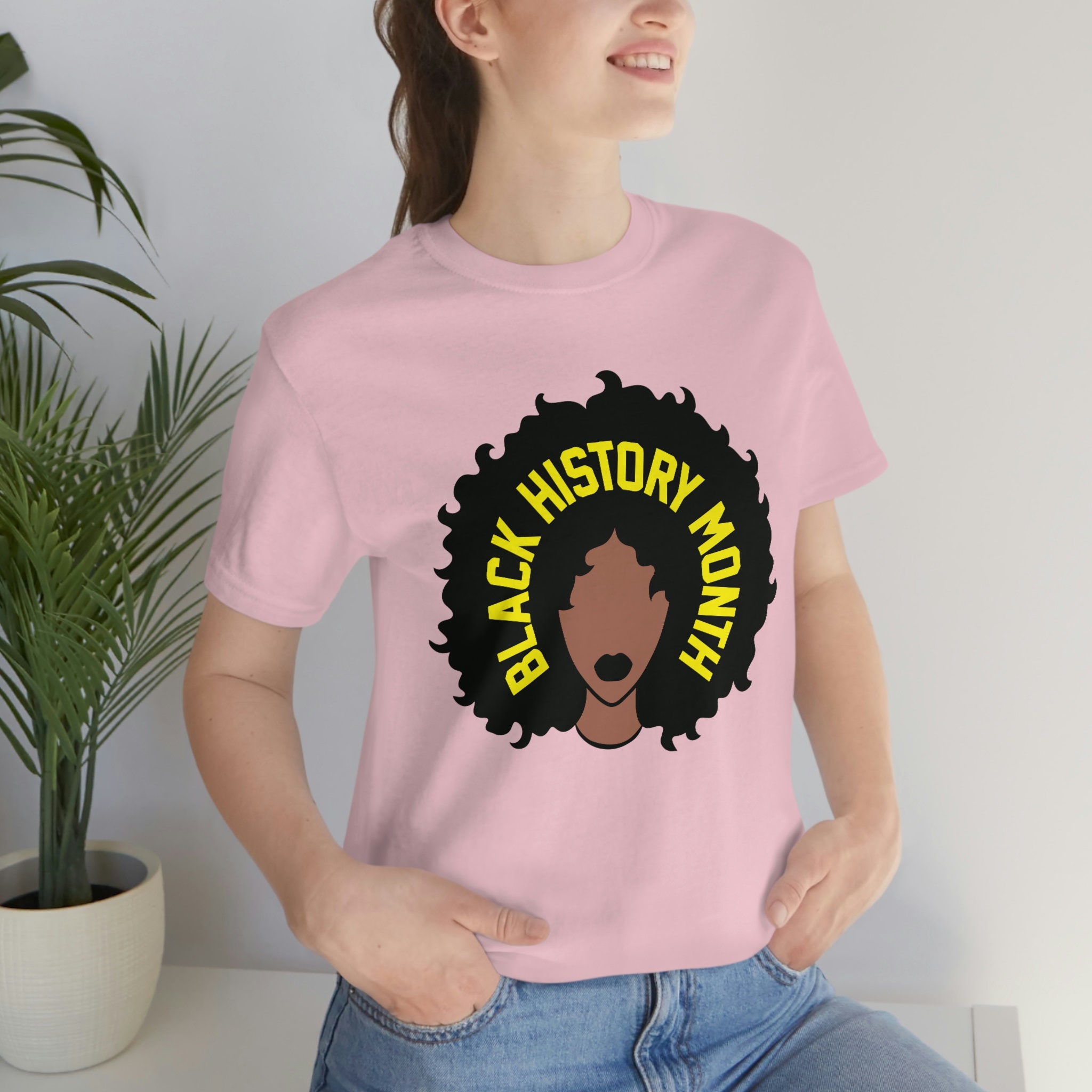 Black History Month Printed T-shirts Unisex Short-sleeve - Etsy