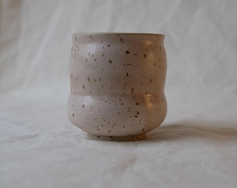 Handmade Speckled Ceramic Cup 150 ml – Stoneware Coffee Cup