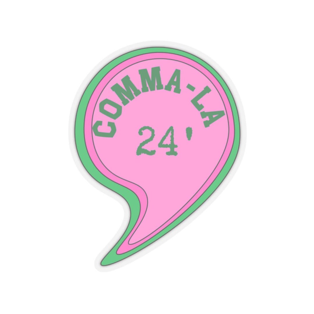 AKA Alpha Kappa Alpha Comma La Stickers - Etsy