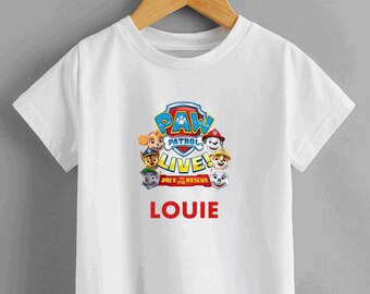 Adult Paw Patrol Shirt - Etsy UK