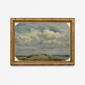 Landscape Scenery Vintage Art Print, Instant Download, Historical Print, Classic Interiors, Classical Art, Oil Painting, Farmhouse Interior