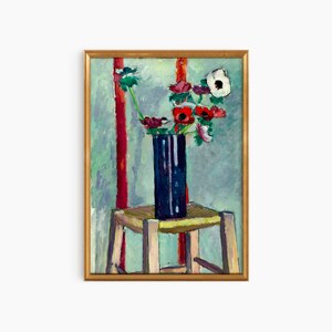 Feiner digitaler Kunstdruck Henry Lyman Sayen Abstact Stillleben Gemälde, Öl auf Leinwand, moderne Kunst, Wohnkultur, Wandkunst, 1900er Jahre digitaler Download
