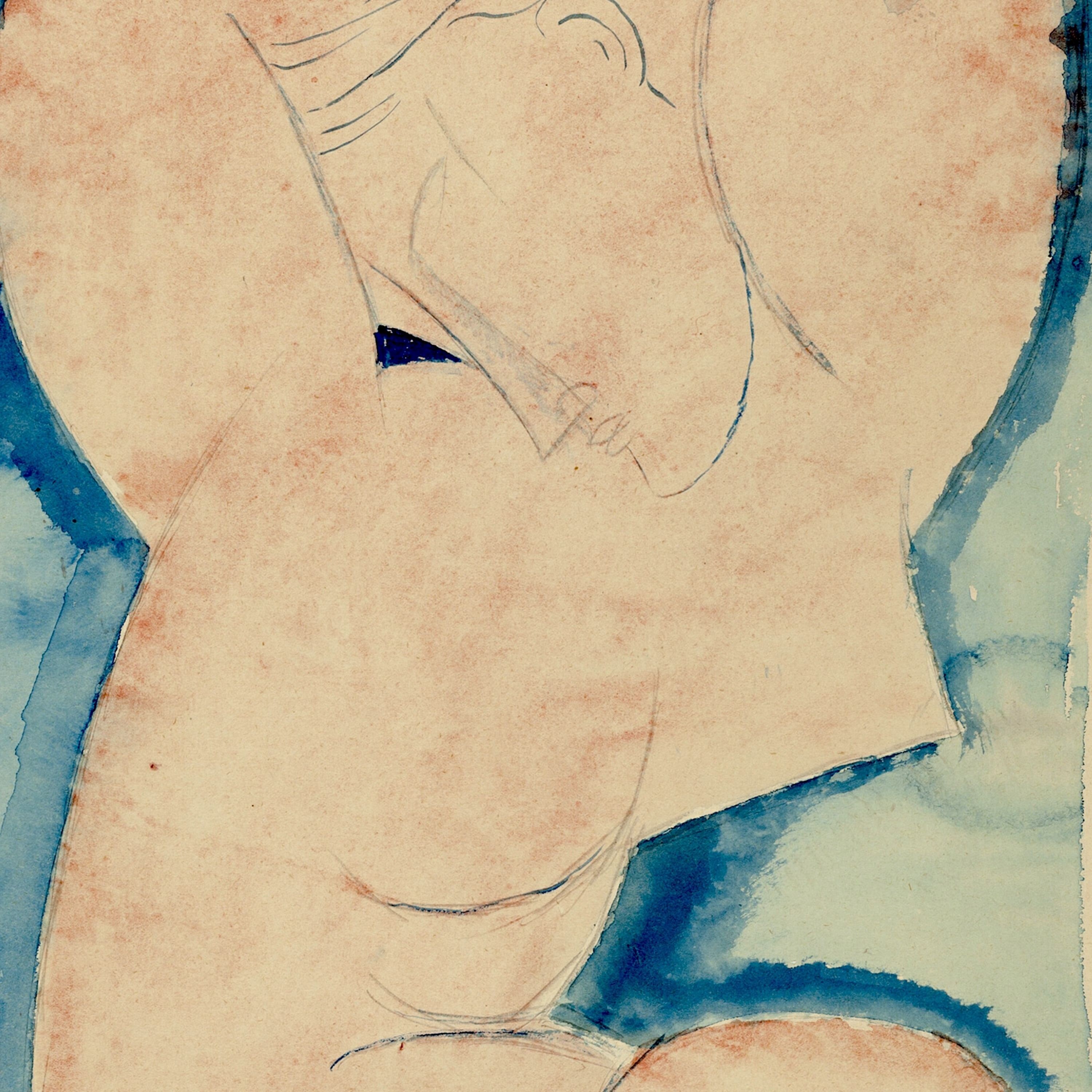 Abstract Nude Art Print - zreawc7