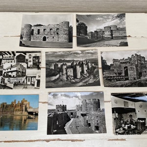 Nord du Pays de Galles Anglesey, Conway Eight Cartes postales anciennes