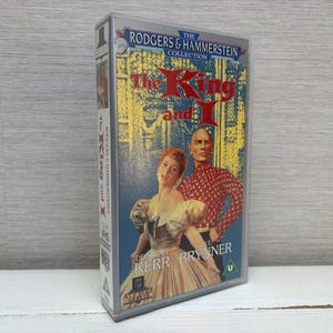 The King and I VHS Video Tape Rodgers and Hammerstein Family Feature Movie Film 1984 Yul Brynner , Deborah Kerr