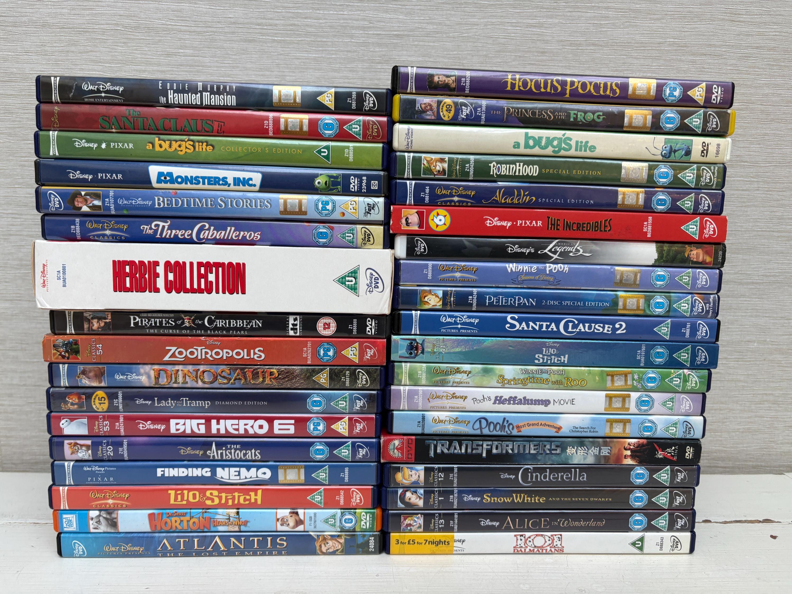 Vintage DVD Children's Films Disney / DreamWorks and More - Various Titles Sold Individually