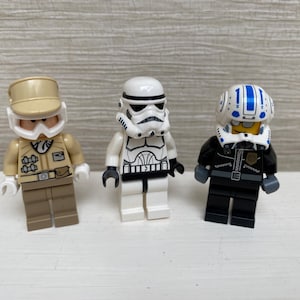 Star Wars Three Lego Small Figures - Stormtrooper - Children's Toy