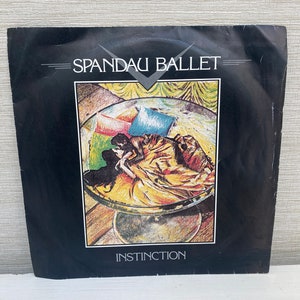 Instinction Spandau Ballet, vinilo de 7 pulg., 45 rpm, sencillo, Reino Unido, 1982