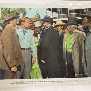 The Man from Colorado 1949 Original Vintage Studio Photo - Columbia Pictures - Glenn Ford and William Holden