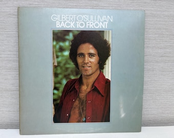 GILBERT O'SULLIVAN Álbum estéreo de vinilo de 1972 de atrás hacia adelante MAM