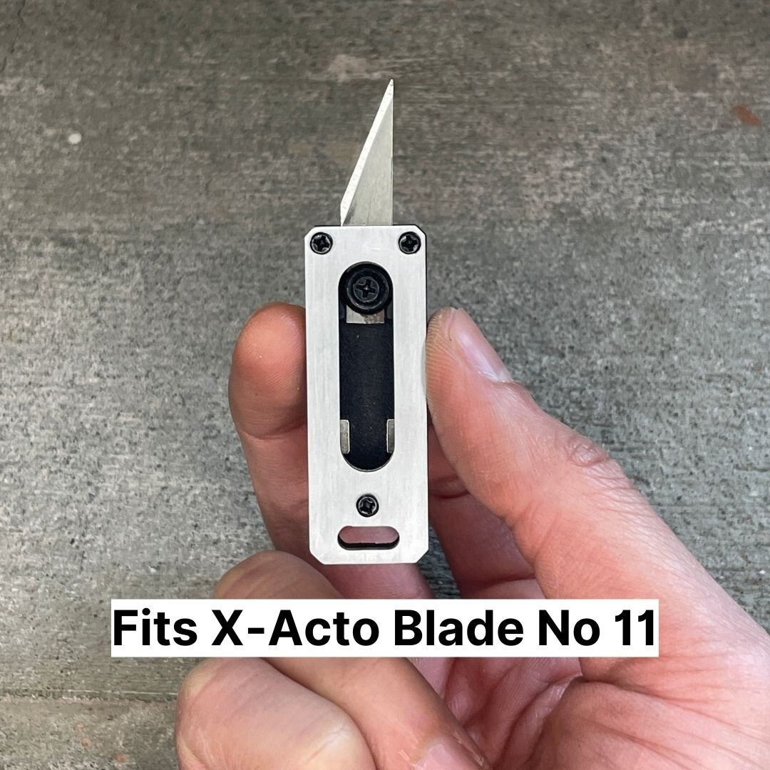 50/100Pcs Exacto Knife- Blades #11 High Carbon Steel Hobby Knife
