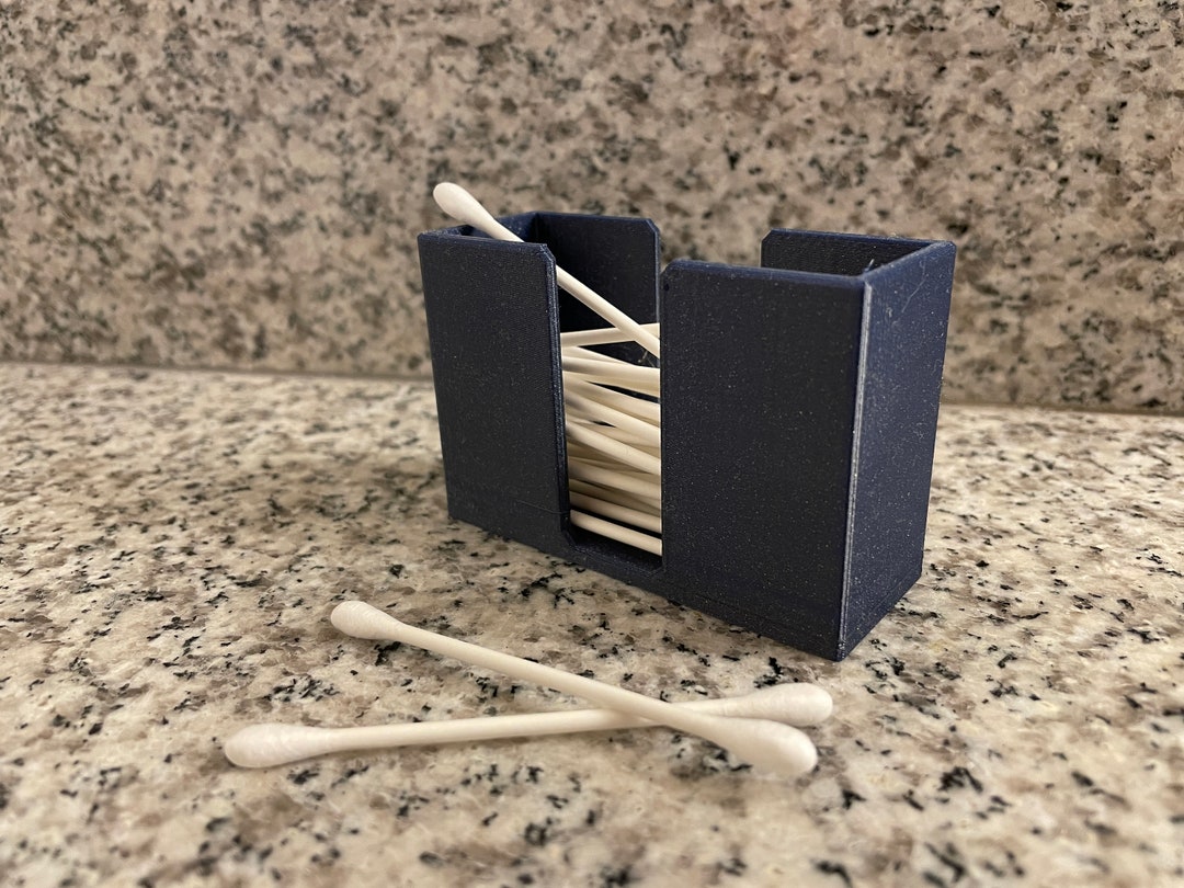 Q Tip Holder Cotton Swab Dispenser STL File Etsy