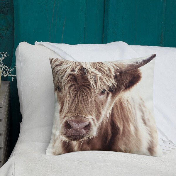 Cow Pillow Etsy