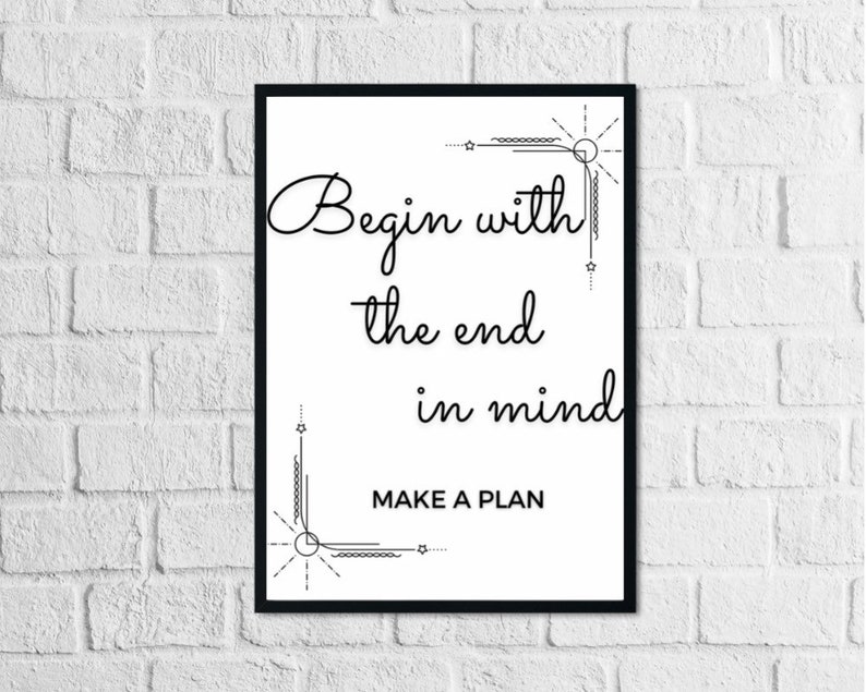 7 Habit Printable Poster Set Elementary Classroom Decor - Etsy